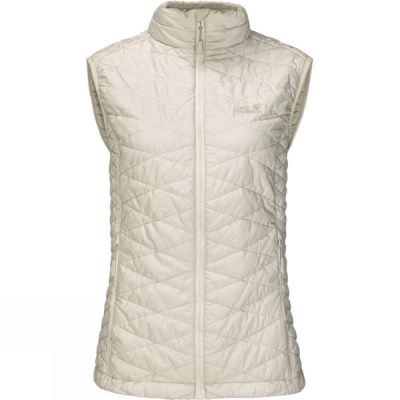 Chaleco Jack Wolfskin Glen Mujer Beige - Chile VQY230869